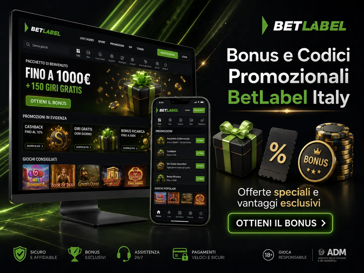 Bonus Betlabel Casino
