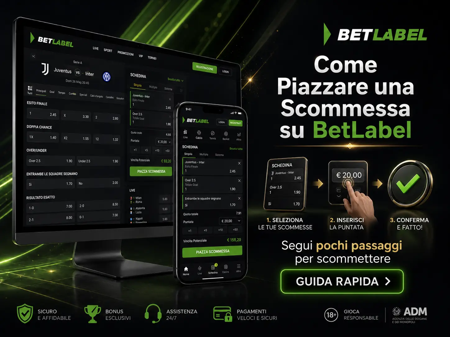 Scommesse sportive su Betlabel