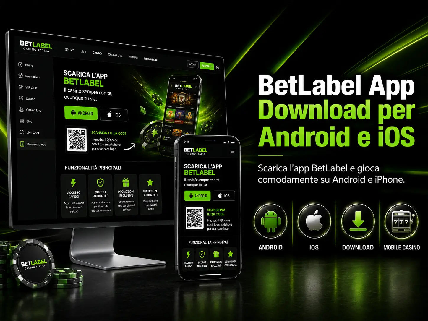 BetLabel App Download per Android e iOS in Italia
