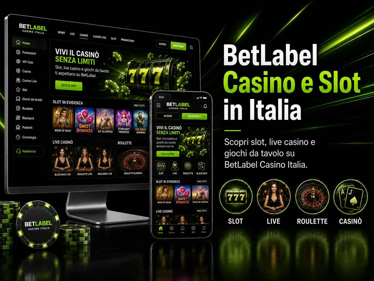 BetLabel Casino e Slot in Italia
